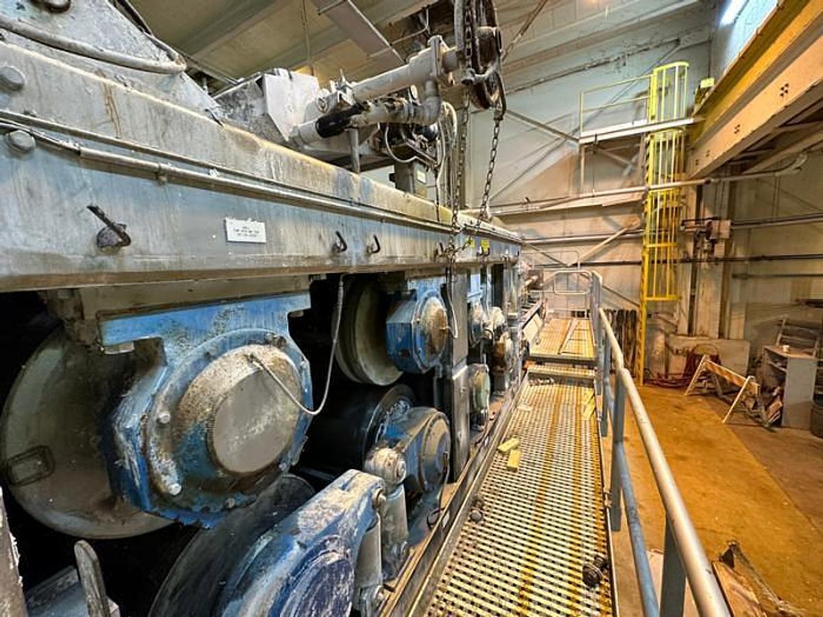 Used ANDRITZ 4.2 M (165") WET LAP SYSTEM & BALING LINE 630-700 BDTPD