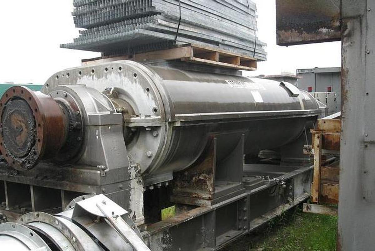 Used SHINHAMA MODEL CCE-8-1200 KNEADER 260 ODST/D