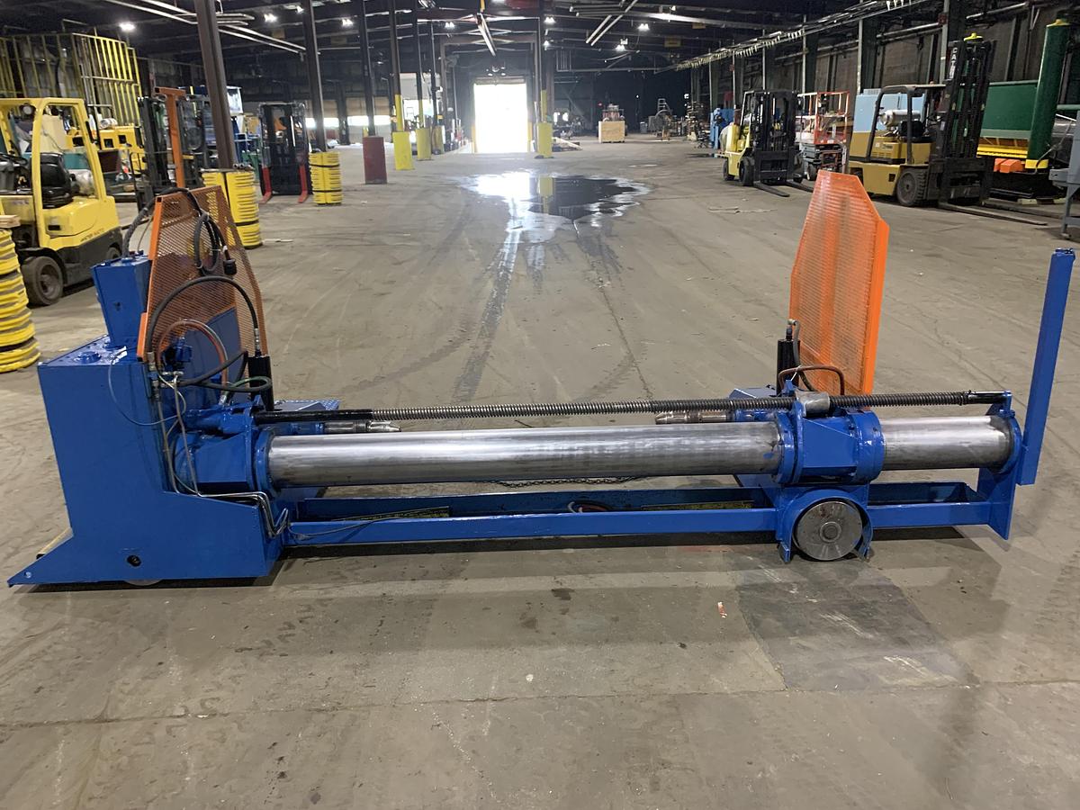 Used 72" WIDE MARTIN UNWIND STAND 60" ROLL DIAMETER CAPACITY