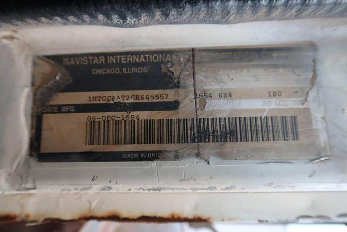 Used 1995 INTERNATIONAL 2554 6X4 DUMP TRUCK PF