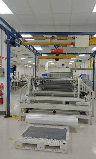 Used 62" Contech Converting Technologies, Inc. Die Cutting Press 100 Tons