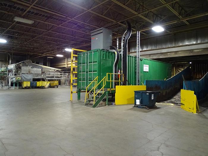 Used 122" (3.1M) TWIN WIRE WETLAP MACHINE W/ MODIFIED HEADBOX IN 2018 RATED 232 AIR DRY TONS