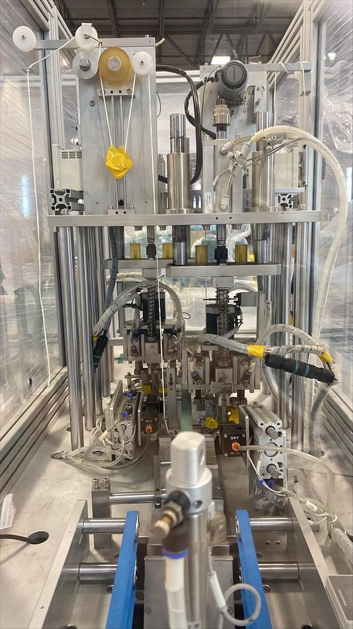 Used BLUEWRIST FOUR PLY SURGICAL MASK CONVERTING MACHINE