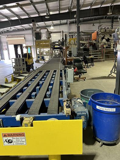 Used 2.5M PRESS TECHNOLOGIES - HYMAC WETLAP MACHINE MODEL 100 HP-SF WITH HEAVY DUTY PRESS COMPLETELY REBUILT  2018