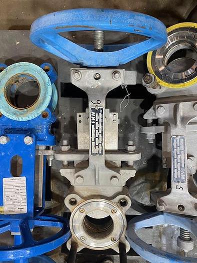 Used FNW MODEL 2020TN 3" SLIDE GATE KNIVE VALVE