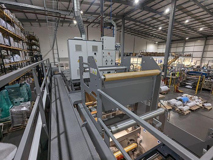 Used 44" NEW BOBST VISION 8 COLOR CI PRESS UNUSED