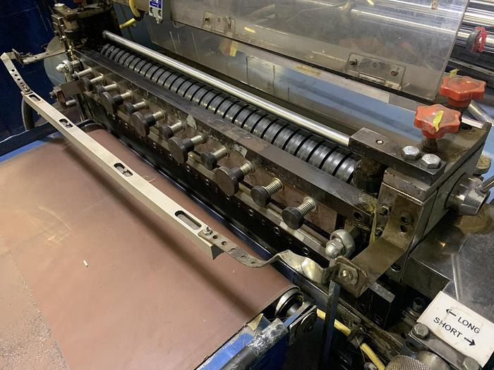 Used 40" MIKAFLEX BJCB-600 LABEL CUTTER WIDE WEB - LAY FLAT 600MM