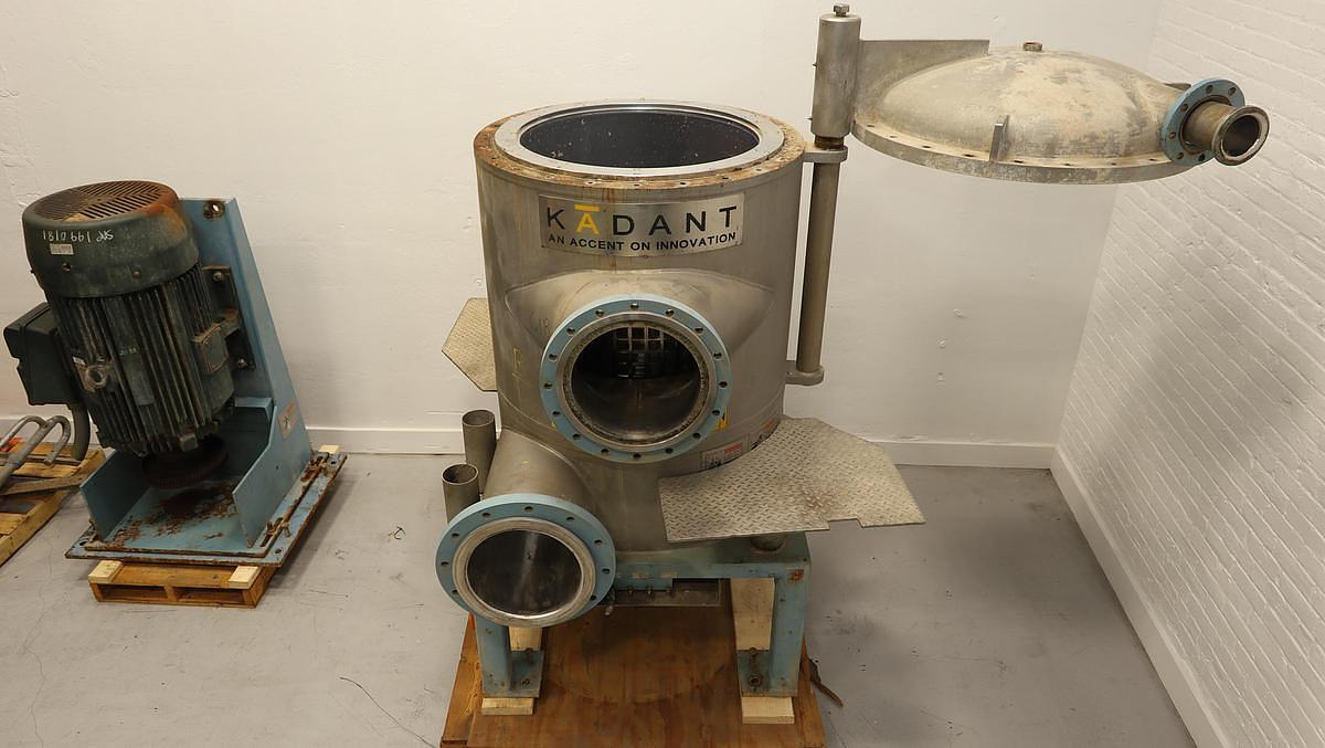 Used KADANT / BLACK CLAWSON UV400 PRESSURE SCREEN NS-111 ROTOR  125HP