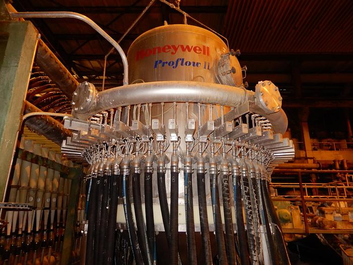 Used 156" (3.92M) TRIM FOURDRINIER PAPER MACHINE 2,200 FPM NEW ALLEN BRADLEY DRIVE SYSTEM IN 2008 50/60 HZ