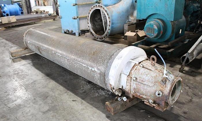 Used SUCTION COUCH ROLL 28" (711MM) DIA X 124" (3150MM) FACE MANCHESTER