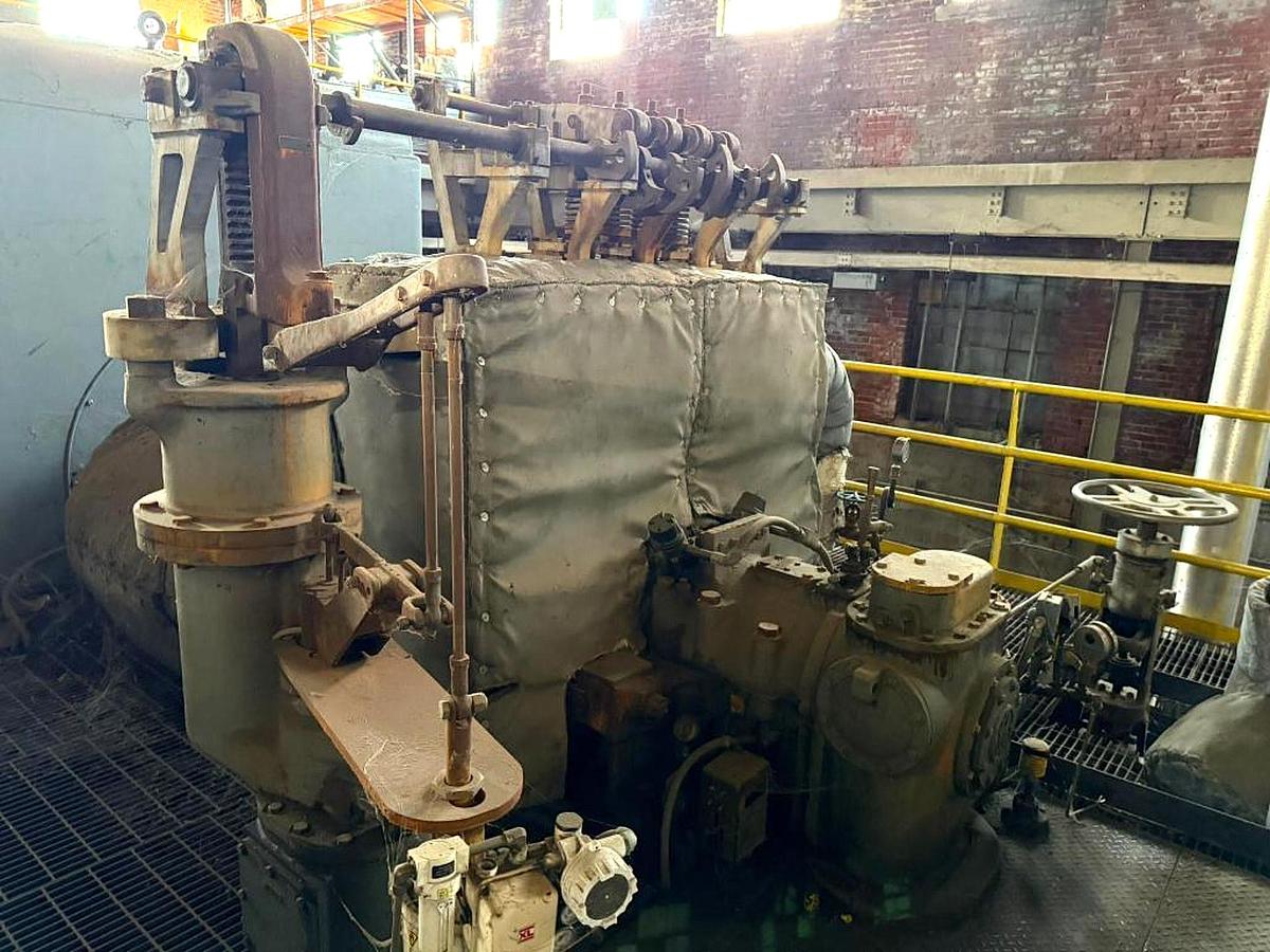 Used 3600KW-6250KVA GENERAL ELECTRIC STEAM TURNBINE MODEL NUMBER 139847