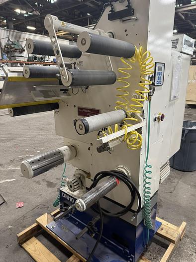 Used 10" WIDE ACCRAPLY STANFORD MODEL DM10 DOCTOR MACHINE MFG 2011
