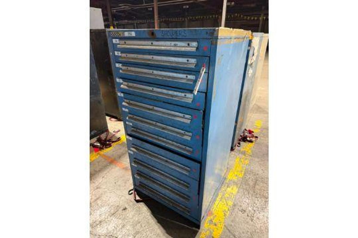 Used LYON 11 DRAWER TOOL CABINET CONTENTS NOT INCLUDED