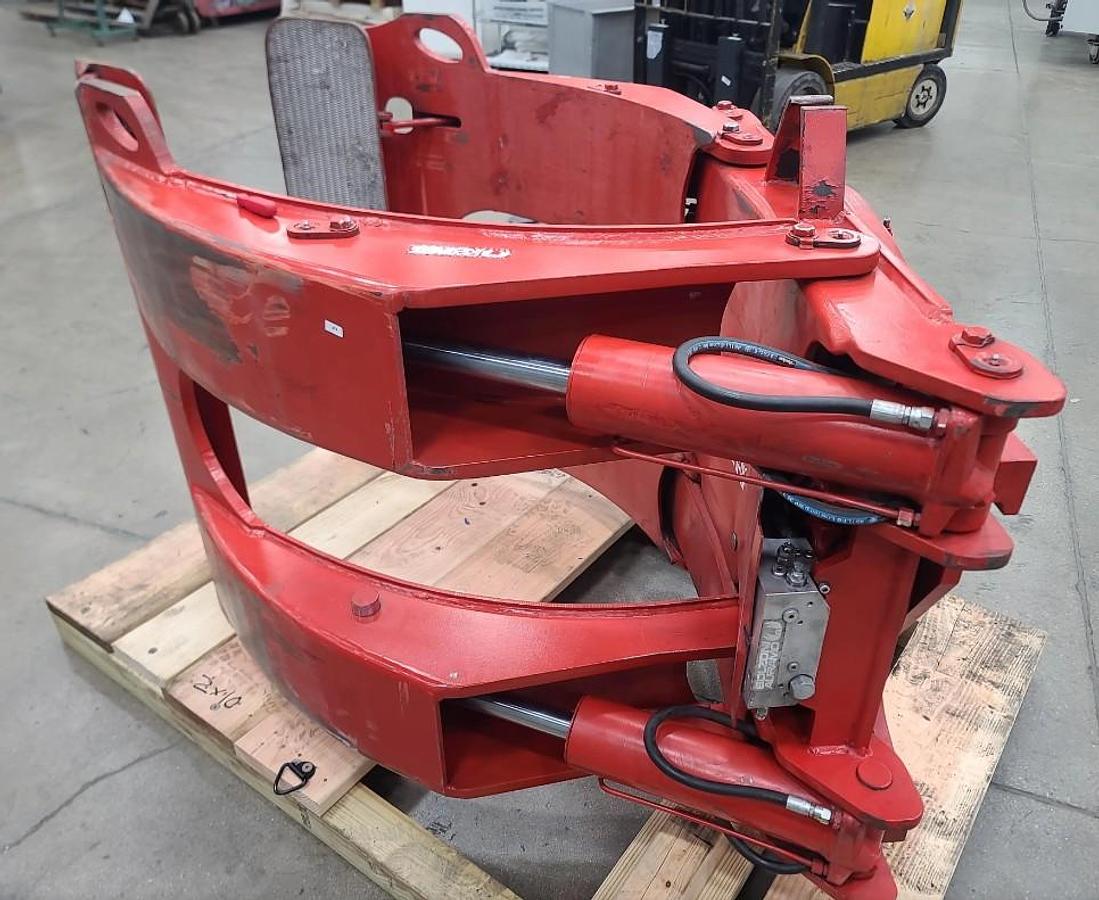 Used 72" BOLZONI AURAMO MODEL ARC-74-1472P PAPER ROLL CLAMP CLASS III MANUFACTURED 2021