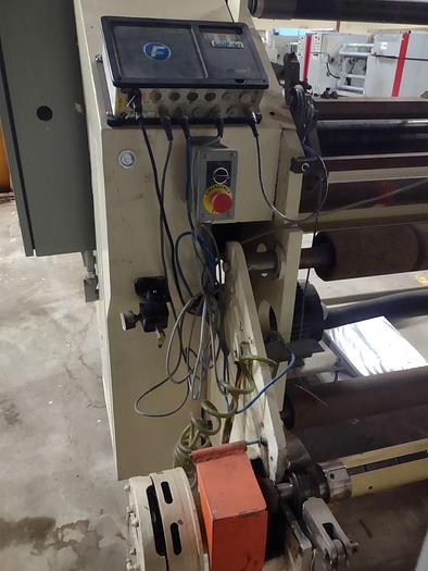 Used 62" DUSENBERY 635 DUPLEX SLITTER REWINDER DRIVE AND MOTOR UPDATE