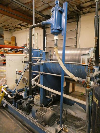 Used ALAR AUTO-VAC MODEL 230 C.S. ROTARY VACUUM DRUM FILTER