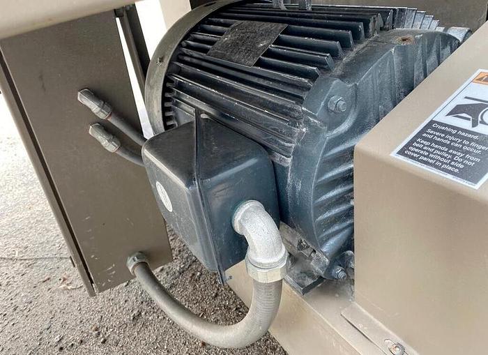 Used ALLEGHENY 18-250C HEAVY DUTY SHREDDER WITH INFEED CONVEYOR