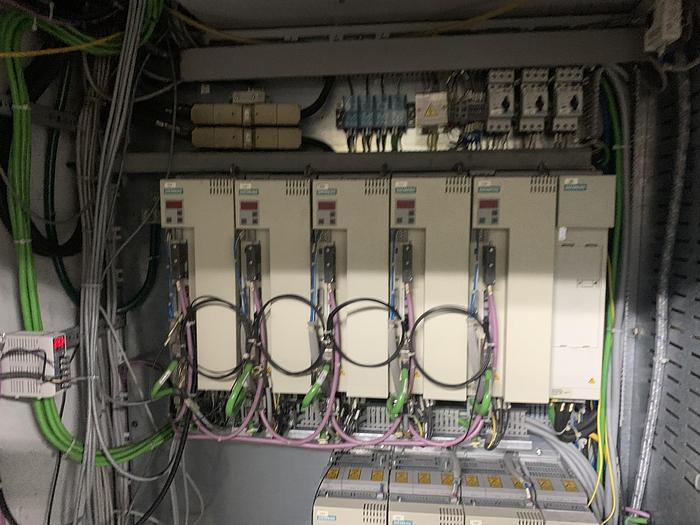 Used 40" ROTOMEC MODEL RS 4003 10 COLOR ROTOGRAVURE PRESS (SOLVENT INK) MFG. 2006