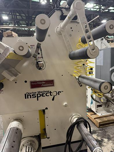 Used 10" WIDE ACCRAPLY STANFORD MODEL DM10 DOCTOR MACHINE MFG 2011