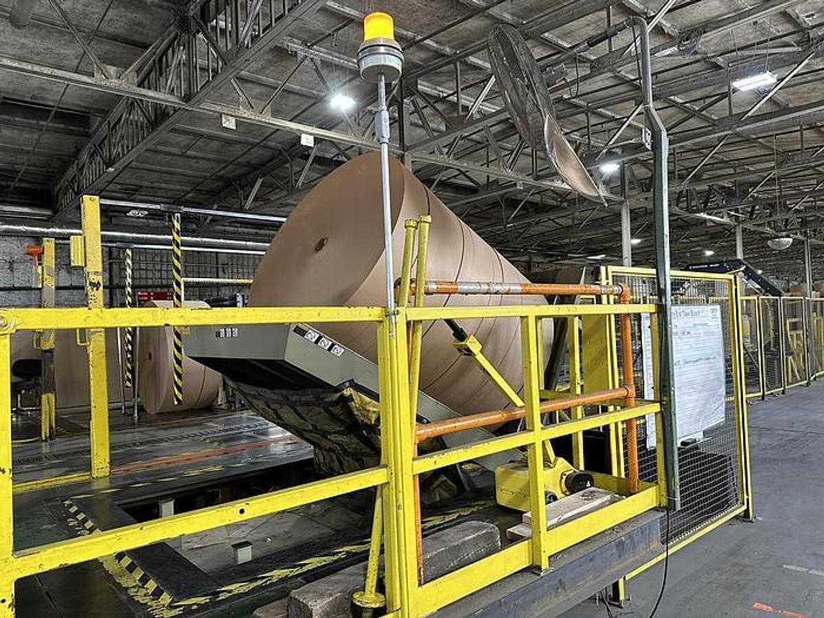 Used 110" (2.794mm) VOITH FOURDRINIER PAPER MACHINE MANUFACTURED 2002