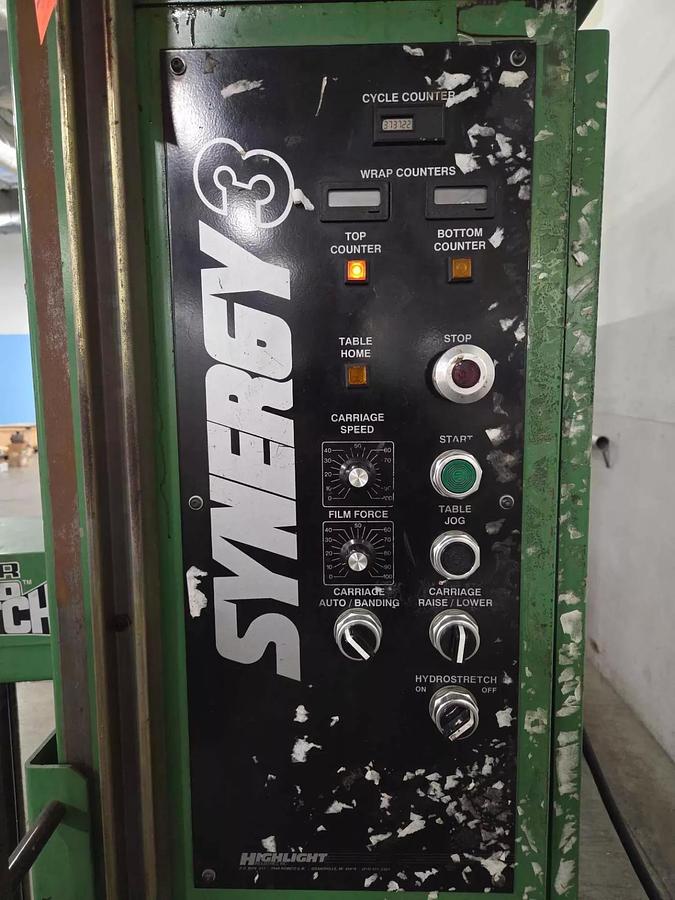 Used POWER HYDRO STRETCH PALLET WRAPPER MODEL SYNERGY 3