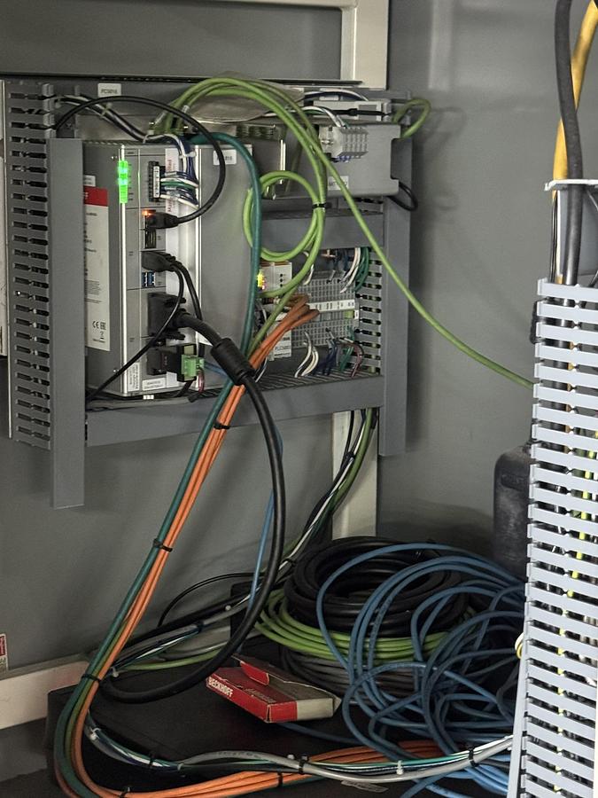 Used 73" WIDE BW PAPERSYSTEMS / MARQUIP DUAL ROTARY SHEETER WITH D2 SPLICER