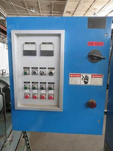 Used 1999 PTI pelletizing line with model TS4500 4.5″ 30:1 L/D extruder