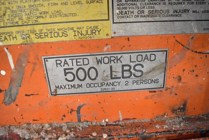 Used JLG CM-1432 ELECTRIC SCISSOR LIFT WITH 14' MAX VERTICAL REACH