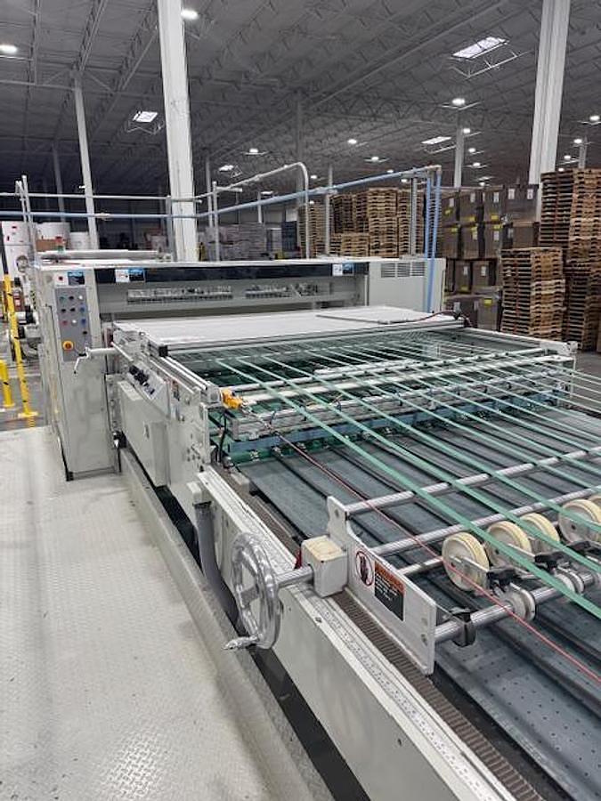 Used 67" BW PAPERSYSTEMS / MARWUIP HAWK DUAL ROTARY SHEETER - MFG 2018