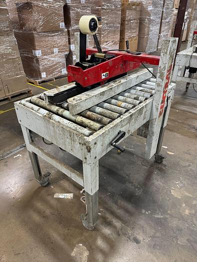 Used CENTRAL CP-322U CASE TAPER CARTON SEALER SYSTEM
