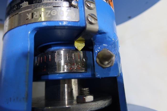 Used BASIS WEIGHT VALVE - DEZURIK PPE - 4" VALVE REBUILT