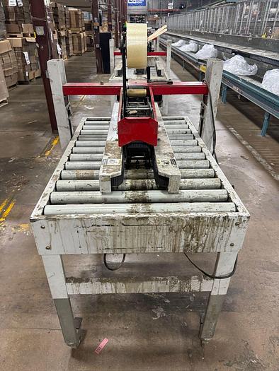 Used CENTRAL CP-322U CASE TAPER CARTON SEALER SYSTEM