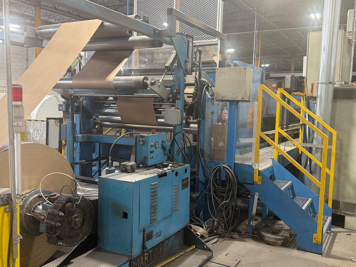 Used PASABAN MODEL KD1350 55" WIDE ROTARY KNIFE SHEETER