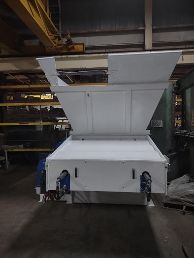 Used 62" WIDE VECOPLAN TYPE RG 62/125 SWU SINGLE SHAFT SHREDDER MANUFACTURED 2011 PENDING