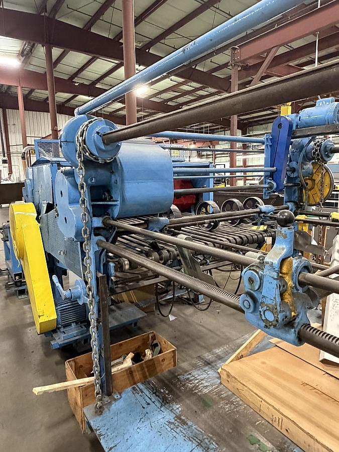 Used 62" WIDE BECK SINGLE ROTARY SHEETER - UPDATED DRIVE