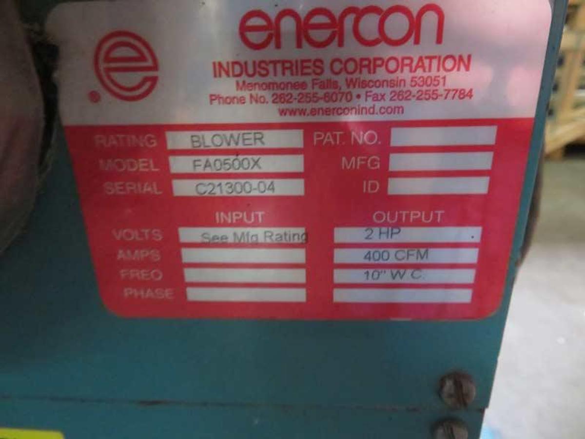 Used 60"(1524mm) ENERCON INDUSTRIES SINGLE SIDED CORONA TREATER