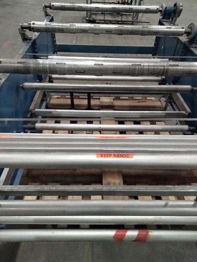 Used 48" ROSENTHAL SHEETER MODEL WAS-4-VHHUJJJUJZEAAC12 WITH CONVEYOR-pending