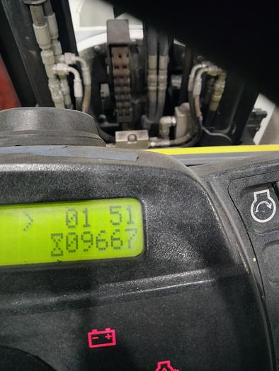 Used 12,000 POUND HYSTER MODEL S120FTPRS LOW MAST TWO STAGE MANUFACTURED 2018