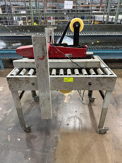 Used CENTRAL CP-322U CASE TAPER CARTON SEALER SYSTEM