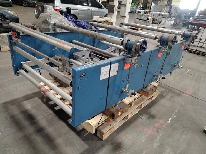 Used 48" ROSENTHAL SHEETER MODEL WAS-4-VHHUJJJUJZEAAC12 WITH CONVEYOR-pending