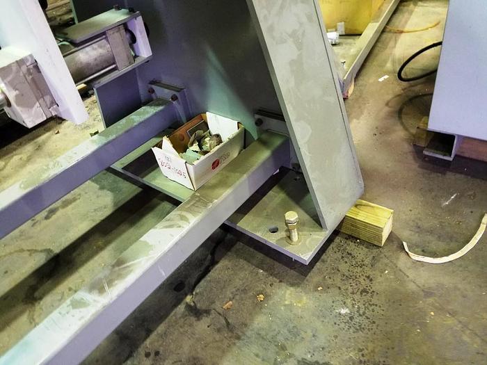 Used 64" WIDE RELIANT NON STOP TURRET REWIND WITH SPLICER 40" DIAMETER