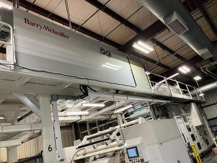 Used 57" WIDE PCMC INFINITY 10 COLOR PRINTING PRESS GEARLESS