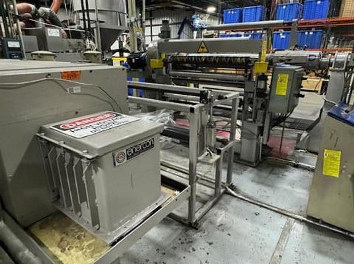 Used 47" WIDE EGAN EXTRUSION COATING LINE