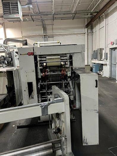 Used WEBER #7XF SOS PAPER BAG MACHINE WITH 4 COLOR INLINE PRINTER