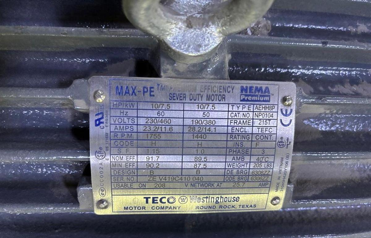 Used BLOAPCO FLOOR SWEEP SHREDDER