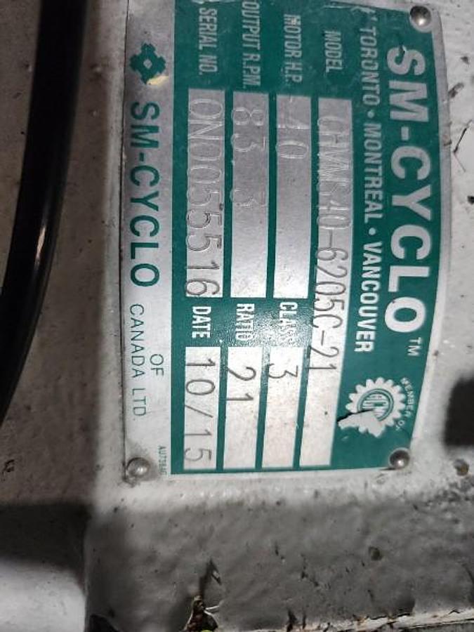 Used 80 HP (TWIN 40 HP MOTORS) SHRED-TECH MODEL ST-75ES DUAL SHAFT SHREDDER MANUFACTURED 2015