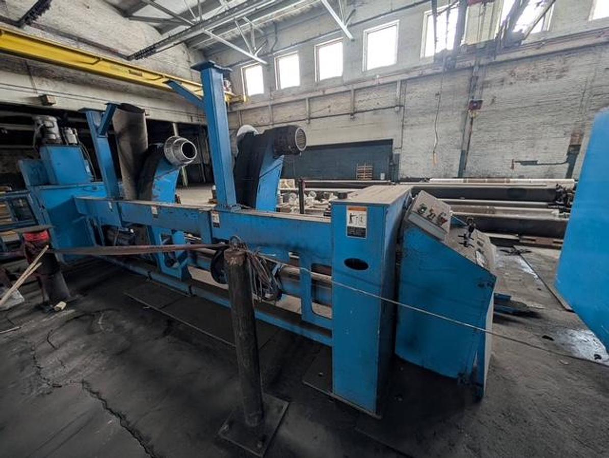 Used MARQUIP 98" W X 84" DIA. SHAFTLESS FLOOR PICKUP UNWIND STAND