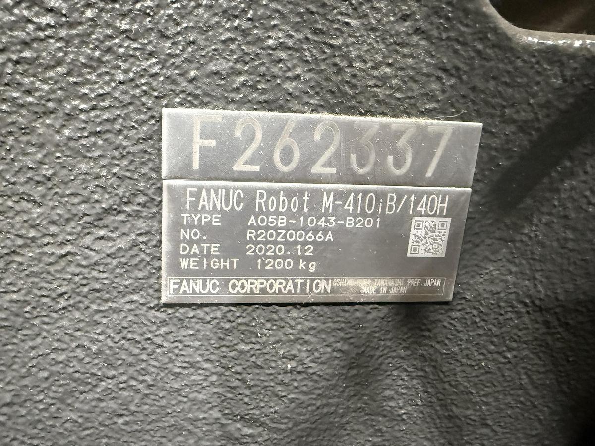 Used M-410IB FANUC ROBOT 140H MANUFACTURED 2020
