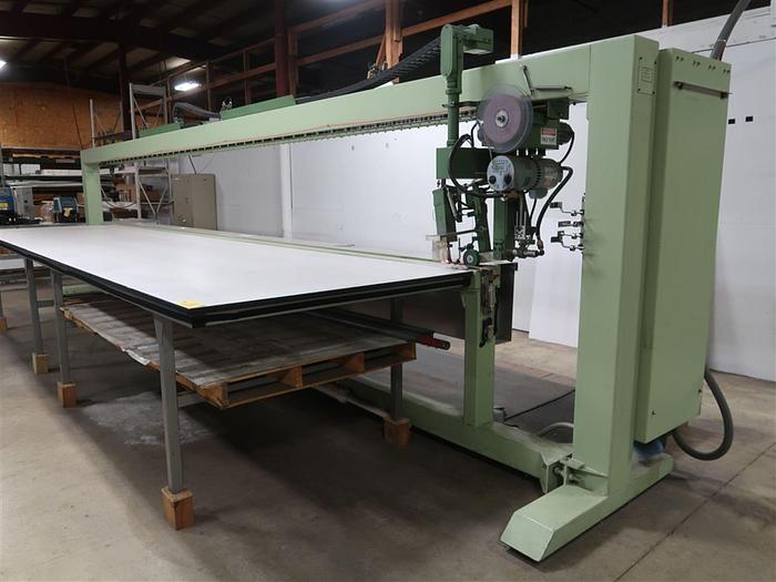 Used 22' MILLER WELDMASTER MODEL 112SB SEAM WELDER 
