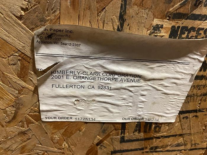 Used VOITH SCREEN BASKET SIZE 20 .020" SLOTS S/S